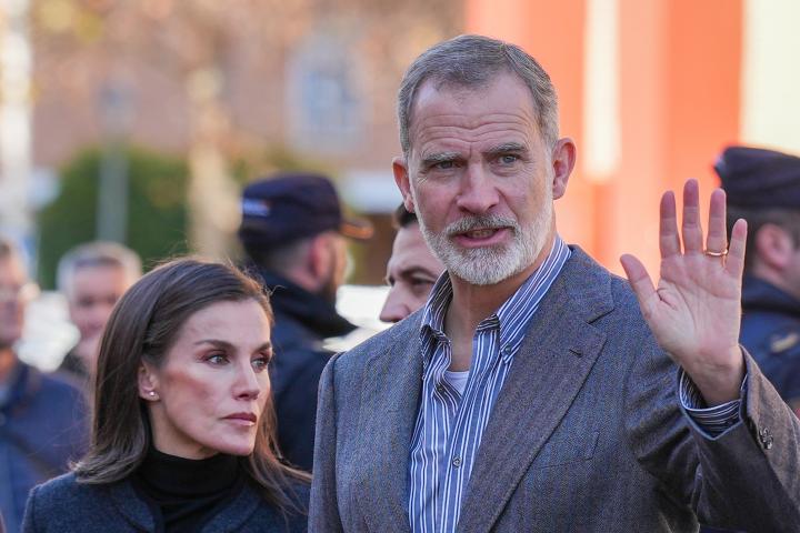Los reyes Felipe y Letizia en su primera visita a Córdoba tras el accidente ferroviario de Ademuz