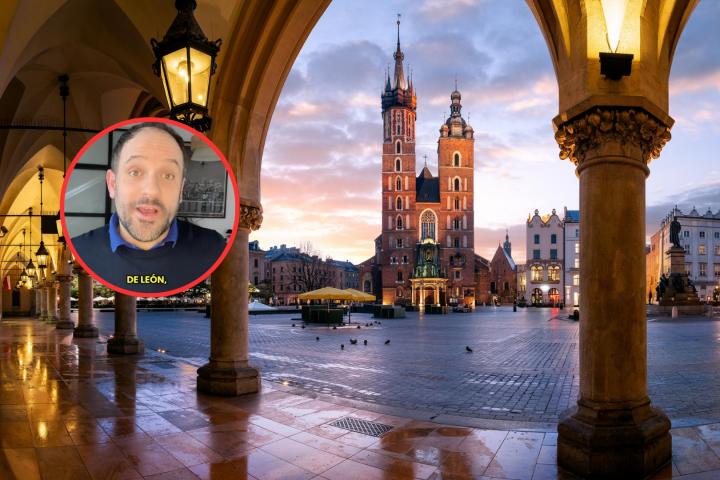 Carlos, español en Polonia.