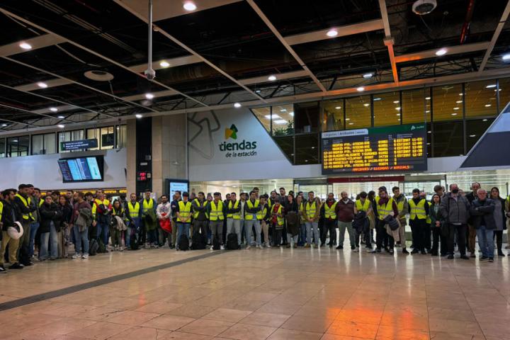 Minuto de silencio de los maquinistas y trabajadores de Rodalies este viernes