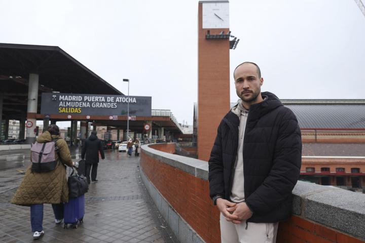 Alejandro Alcolea, un profesor de educación física de Móstoles, superviviente del accidente de tren en Adamuz.