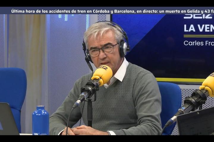 Carles Francino, presentador de 'La Ventana' (Cadena SER)
