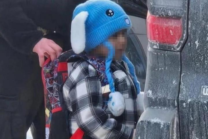 El pequeño Liam Conejo Ramos, de cinco años, detenido por el ICE junto a su padre ecuatoriamo en Mineápolis (EEUU), el 22 de enero de 2026.