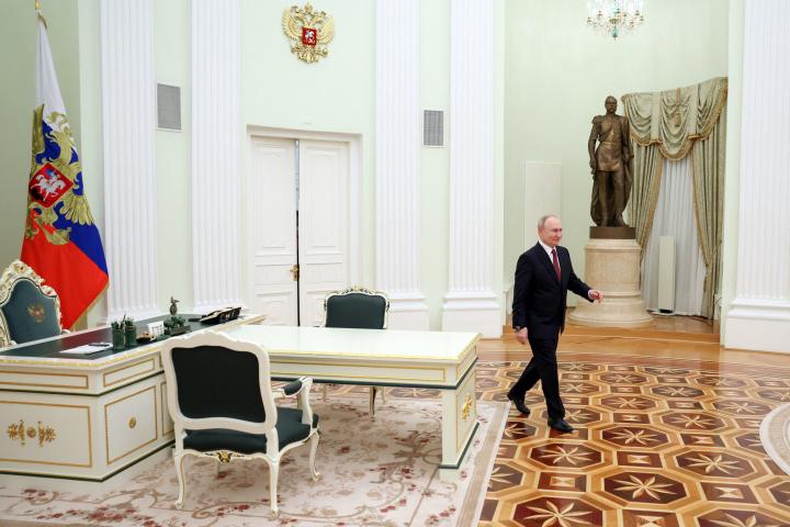 El presidente ruso, Vladimir Putin, se encuentra con Steve Witkoff en Moscú