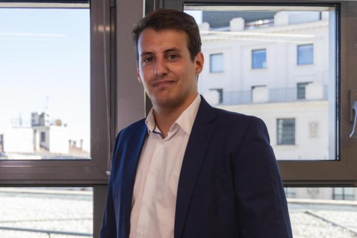 Jorge Pueyo, candidato de la CHA a la presidencia de Aragón en las elecciones del próximo 8 de febrero