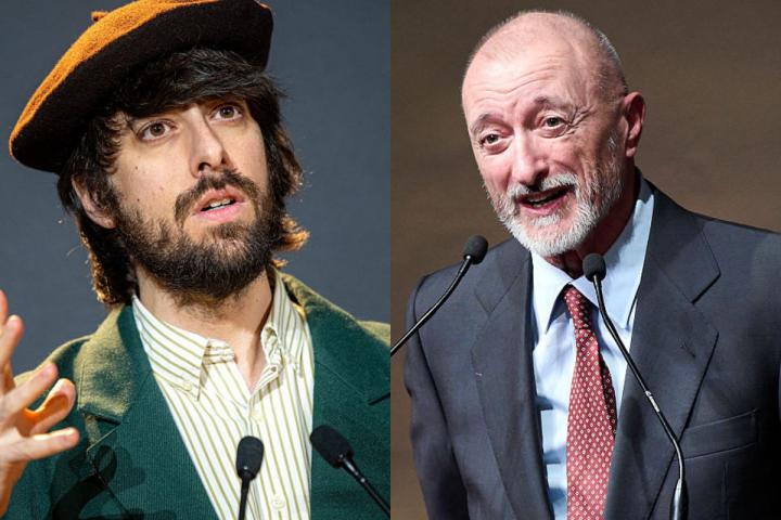 David Uclés y Arturo Pérez-Reverte.