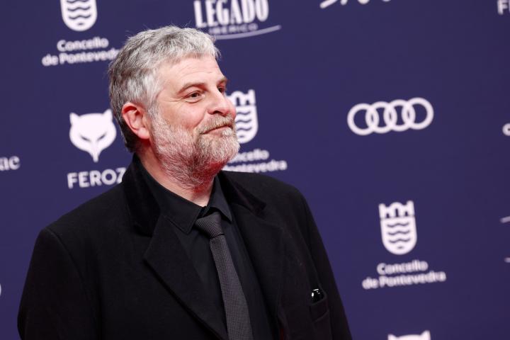 Raúl Cimas en los premios Feroz.