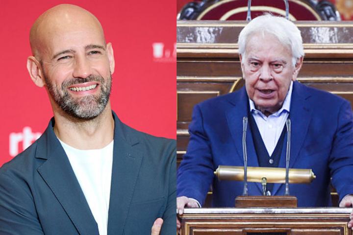 Gonzalo Miró y Felipe González