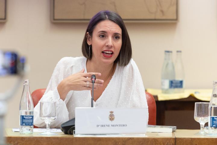 Irene Montero, eurodiputada de Podemos.