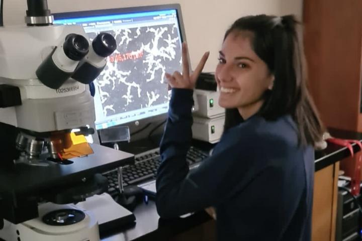 La investigadora Lidia Sánchez-Puebla.