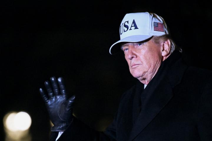 El presidente de EEUU, Donald Trump, en una imagen reciente.