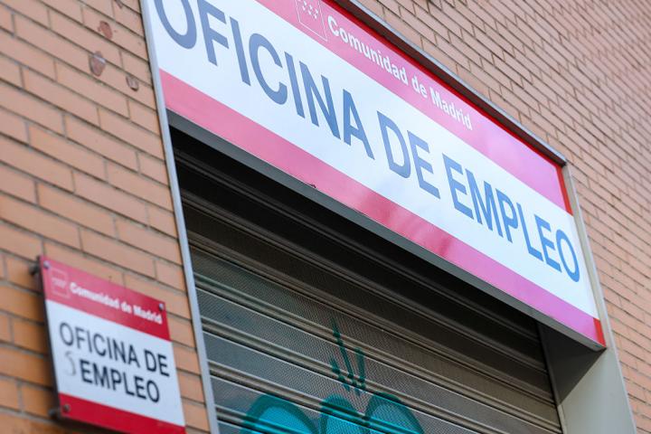Una oficina de empleo en Madrid