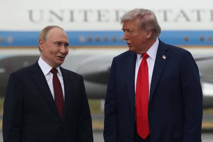 Vladimir Putin y Donald Trump, en su encuentro en Alaska el pasado agosto