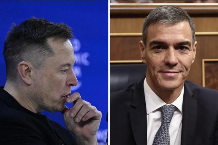 Elon Musk y Sánchez