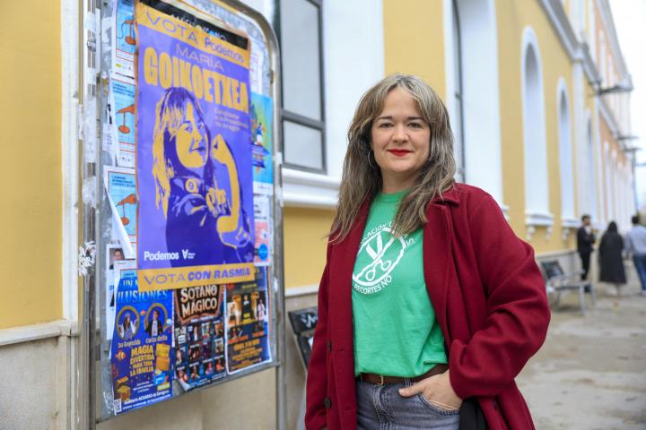 María Goikoetxea candidata de Podemos a la Presidencia de Aragón
