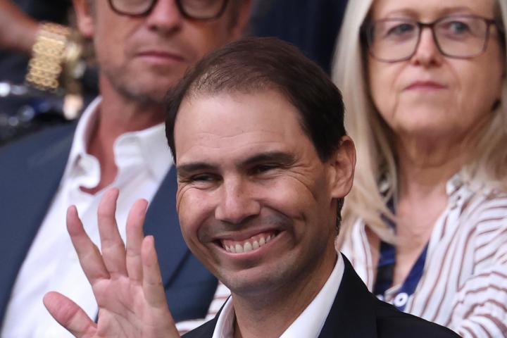 alt="alt="Rafael Nadal, presente en la final del Open de Australia.""