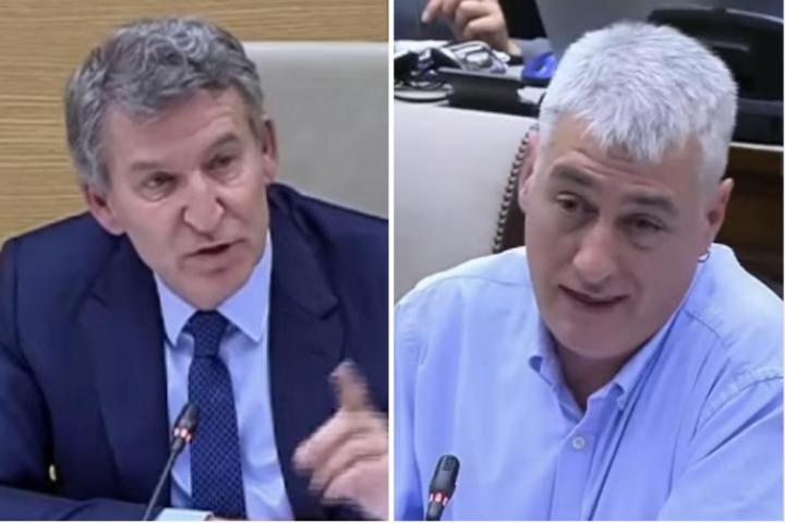 Feijóo y Matute en el Congreso