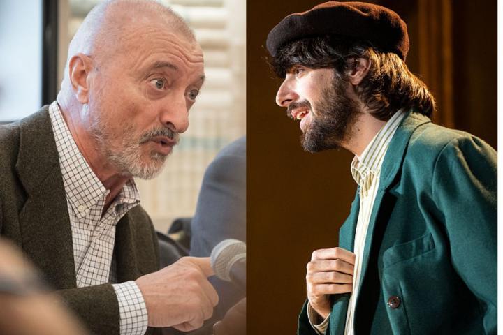 Arturo Pérez-Reverte y David Uclés.