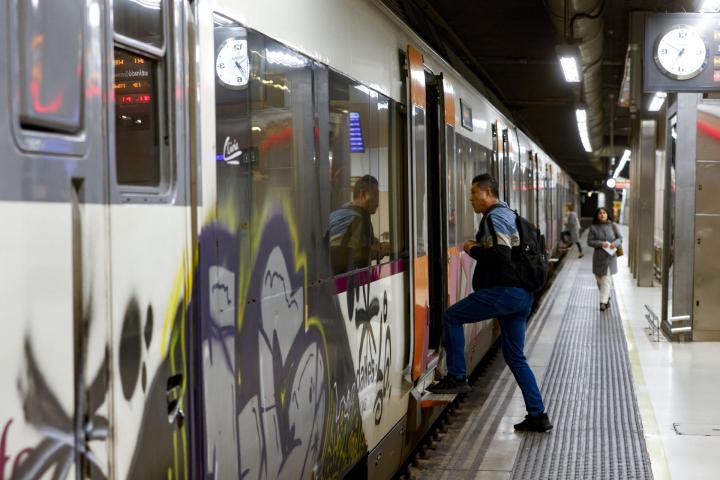 Aspecto de la Estación de Sants de Barcelona, el 2 de febrero de 2026.