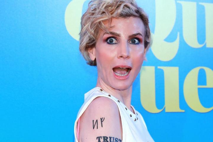 La economista y escritora Astrid Gil-Casares asiste al estreno de "¿Qué te juegas?" en el Cine Capitol, el 27 de marzo de 2019, en Madrid.