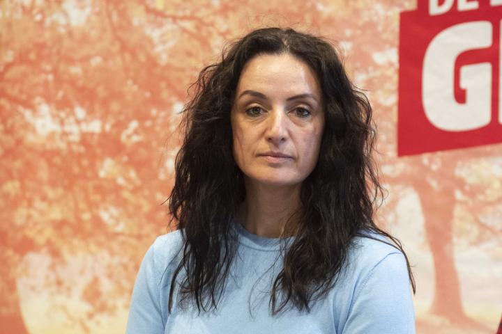 Marta Abengochea, candidata de Izquierda Unida y Sumar a las elecciones autonómicas de Aragón.