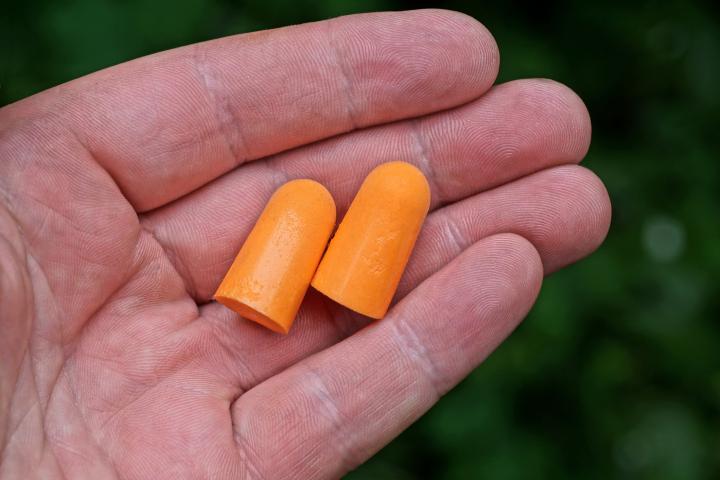 Tapones para los oídos, en una imagen de archivo