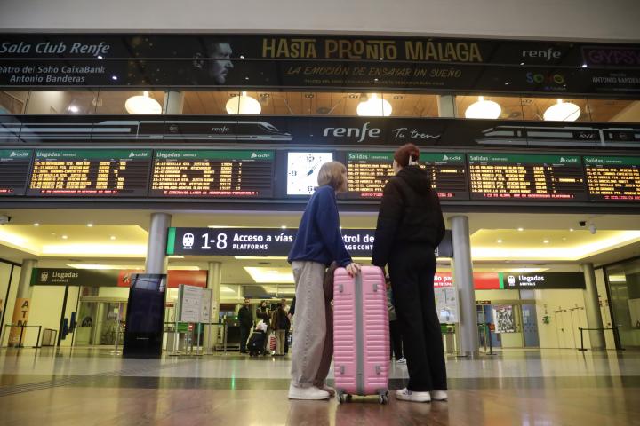 Imagen de archivo de la estación de tren María Zambrano de de Málaga.