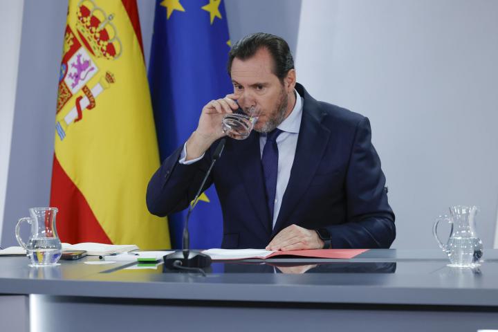 El ministro de Transportes y Movilidad Sostenible Óscar Puente