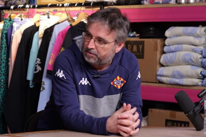 Jordi Évole, en el podcast Grimey TV