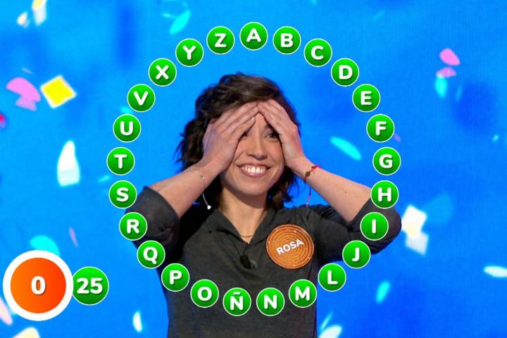 Rosa, ganadora de Pasapalabra 2026