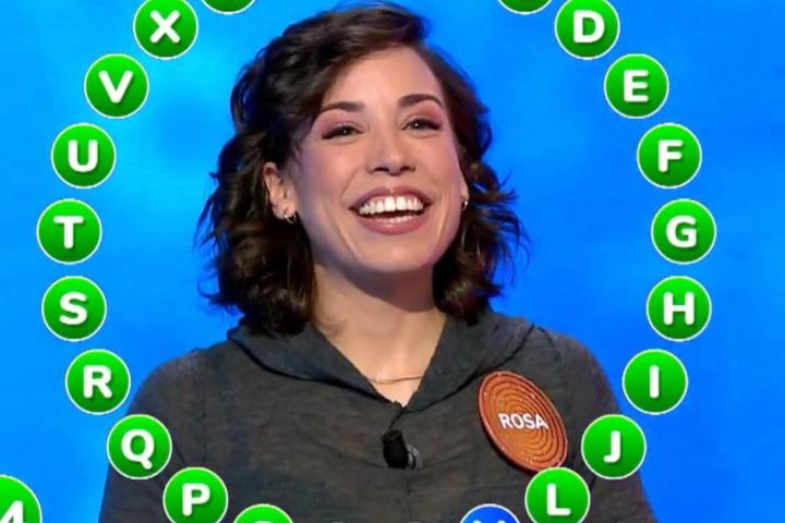 Rosa Rodríguez, antes de hacer historia en 'Pasapalabra'.