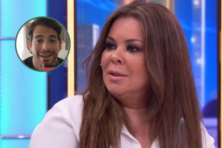 El cardiólogo Aurelio Rojas y la televisiva María José Campanario.