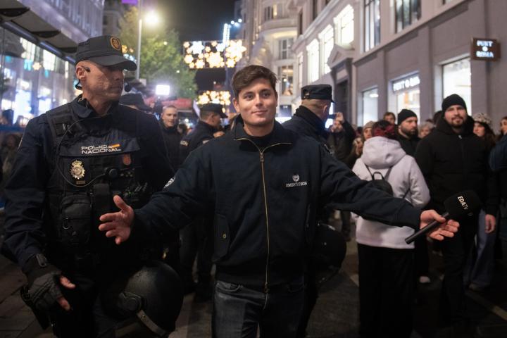 El ultraderechista Vito Quiles.