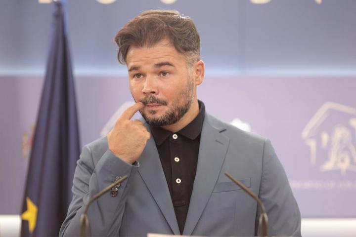 Gabriel Rufián, en una imagen de archivo.