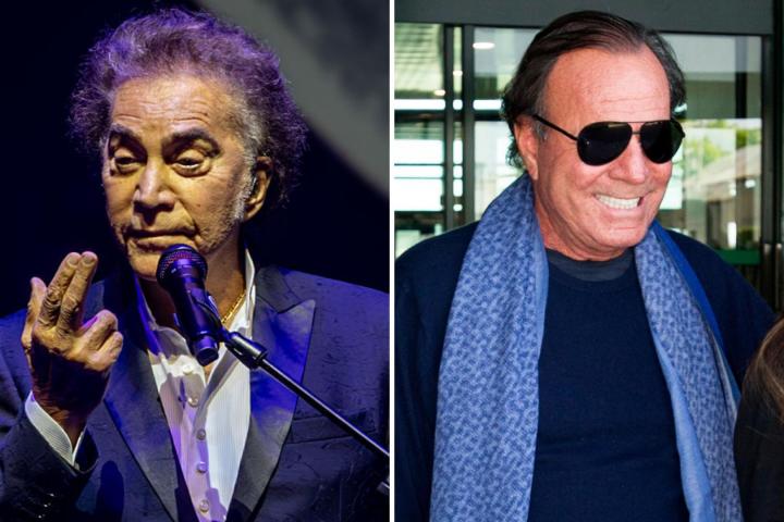 José Luis Rodríguez 'El Puma' y Julio Iglesias.