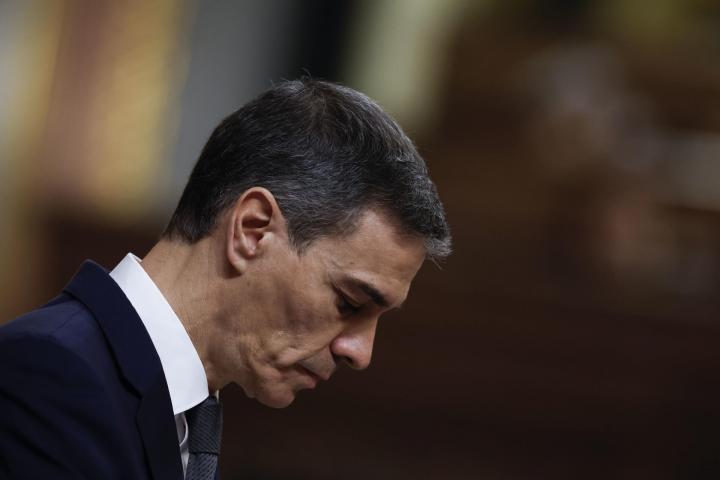 El presidente del Gobierno, Pedro Sánchez