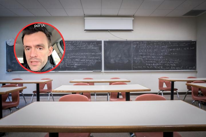 El profesor George habla sobre el uso de la IA en los trabajos.