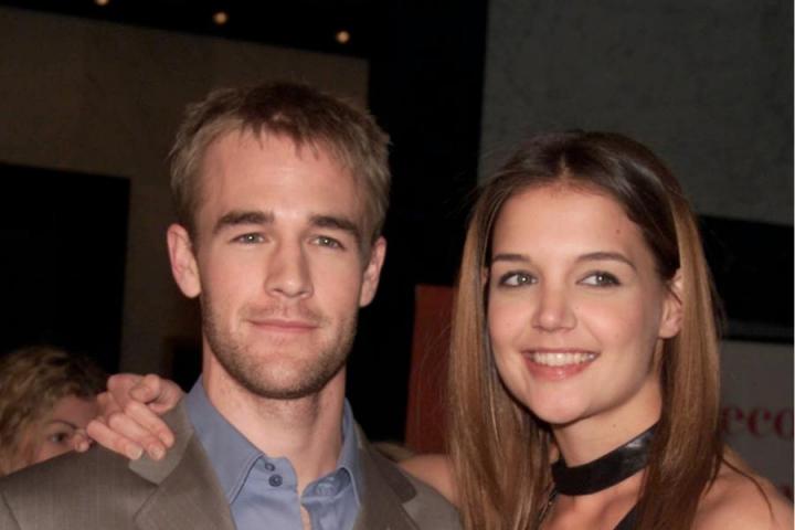 James Van Der Beek y Katie Holmes, en una imagen de archivo