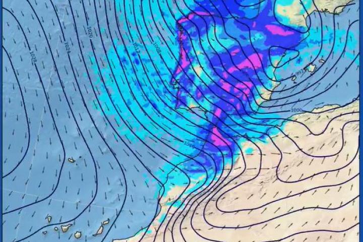 Predicción para el resto de la semana.
