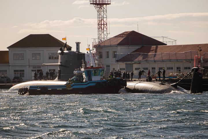 Submarino S-81 Isaac Peral, de la Armada Española.