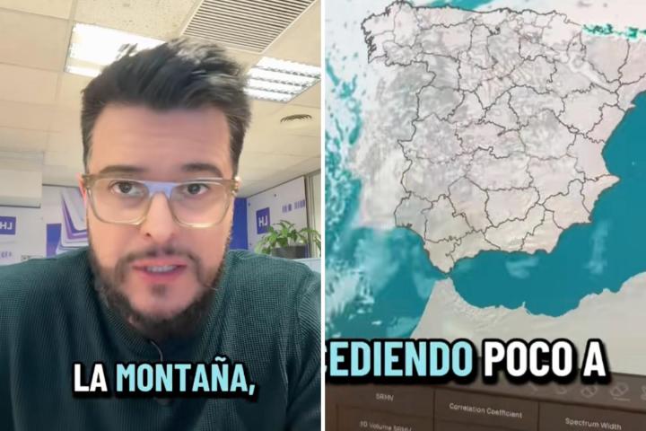 Martín Barreiro, meteorólogo de TVE.