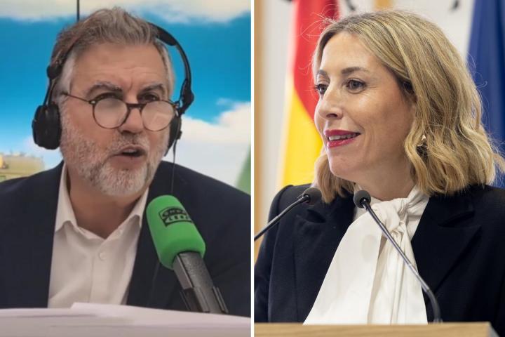 Alsina habla así de María Guardiola.