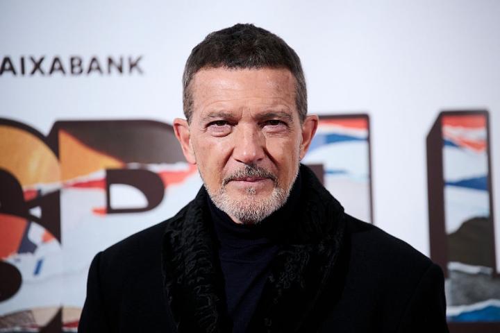 Antonio Banderas en la presentación de Godspell el pasado 22 de enero.
