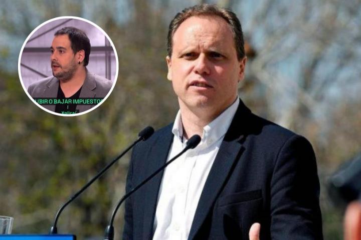 Daniel Lacalle, en una imagen de archivo, junto al economista Julen Bollain