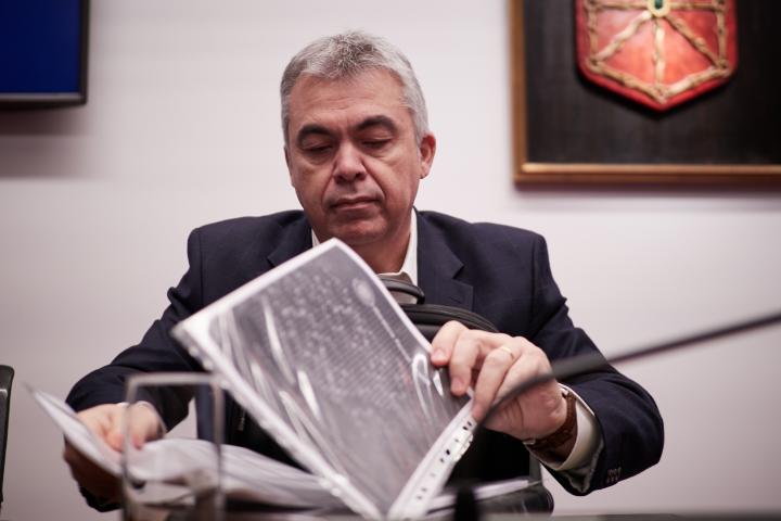 El exsecretario de Organización del PSOE Santos Cerdán, en una imagen de archivo.