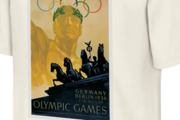 Imagen de la camiseta de los Juegos de Berlín 1936
