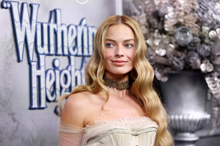 Margot Robbie, en el estreno de 'Cumbres borrascosas' en Sydney