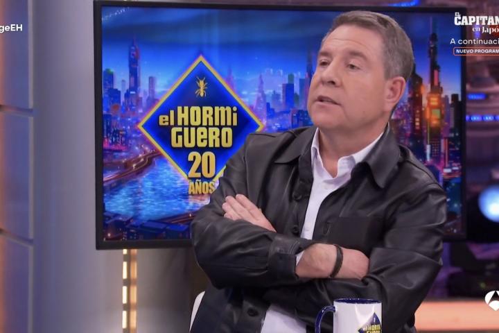 Emiliano García-Page en 'El Hormiguero'