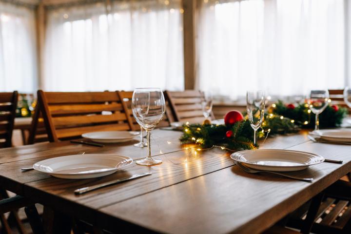 Un restaurante en una imagen de archivo.