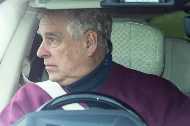 Andrew Mountbatten Windsor, en Windsor.