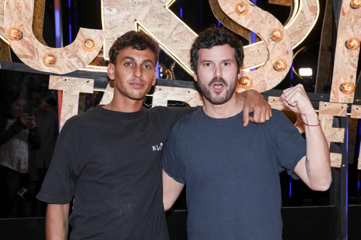 Antón Carreño y Willy Bárcenas, del dúo Taburete, en 2024.